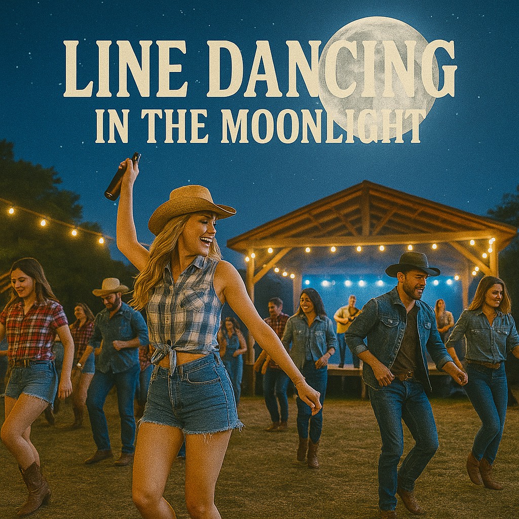 Line Dancing in the Moonlight cover